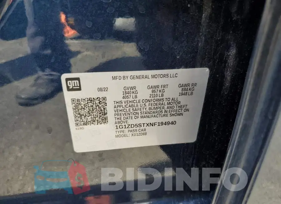 1G1ZD5STXNF194940 Photo# 12