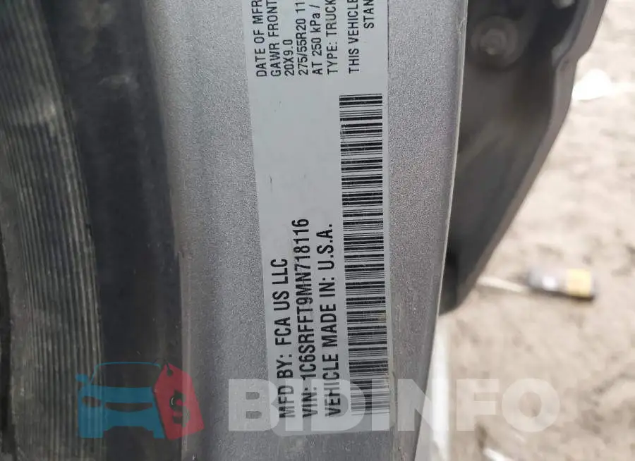 1C6SRFFT9MN718116 Photo# 12