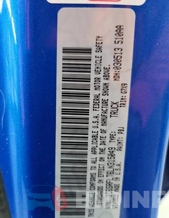 1C6SRFLT6LN315049 Photo# 12