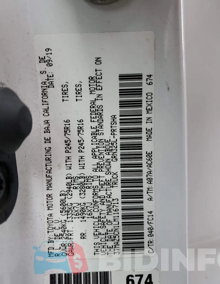3TMAZ5CN1LM116713 Photo# 13