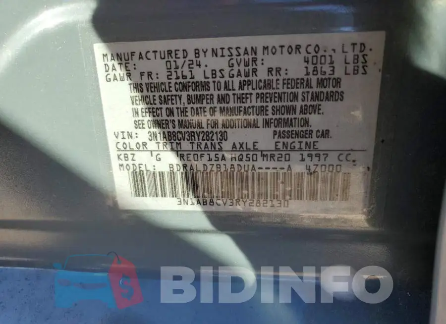 3N1AB8CV3RY282130 Photo# 12