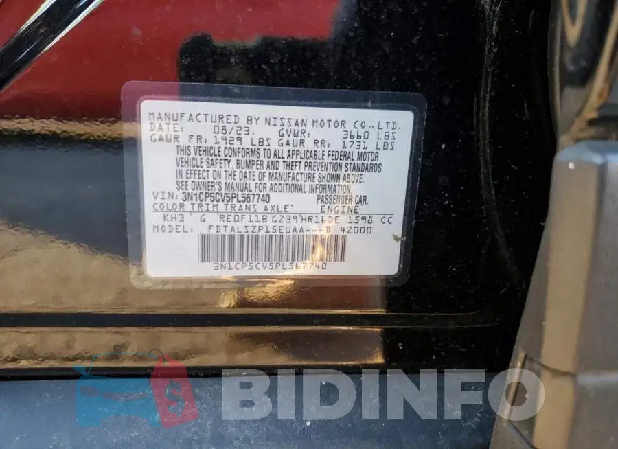 3N1CP5CV5PL567740 Photo# 13