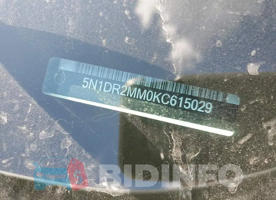 5N1DR2MM0KC615029 Photo# 14