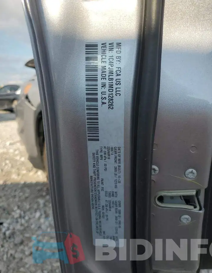 1C4PJMLB1MD128262 Photo# 13
