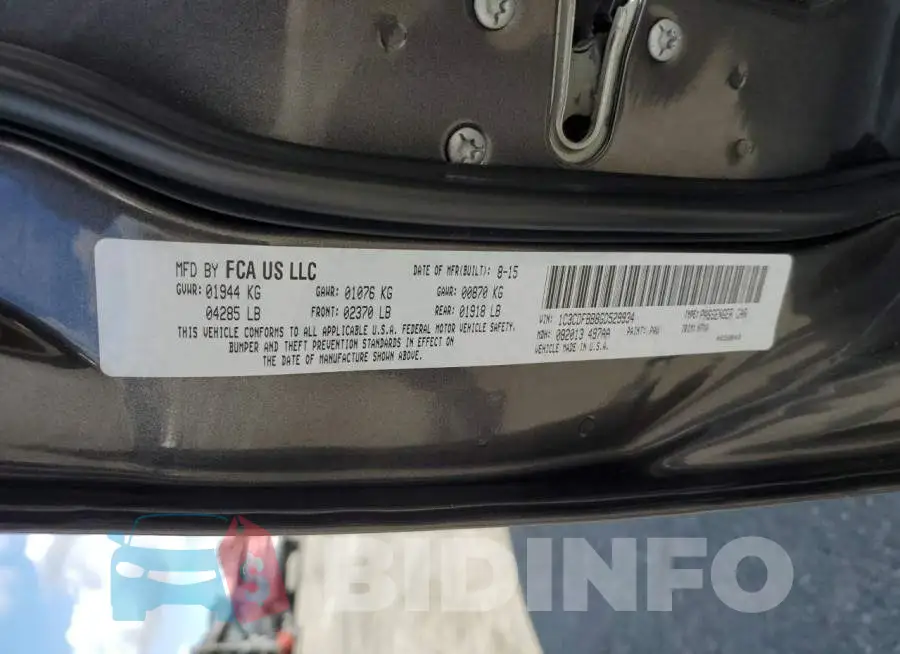 1C3CDFBB8GD529934 Photo# 12
