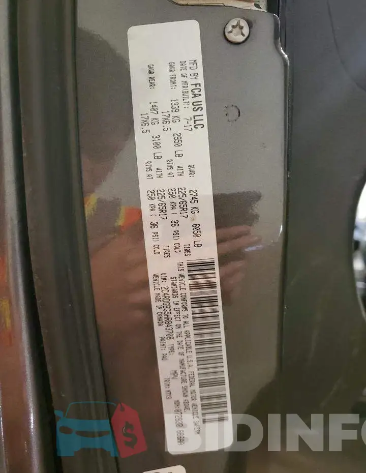 2C4RDGBG5HR843708 Photo# 13