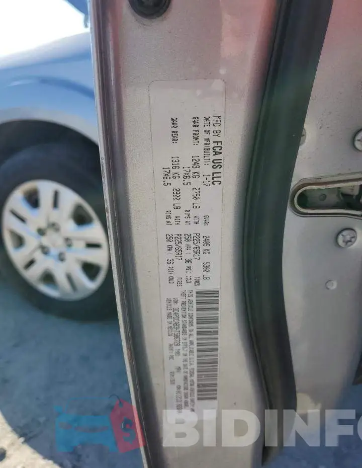 3C4PDCAB3HT586728 Photo# 13