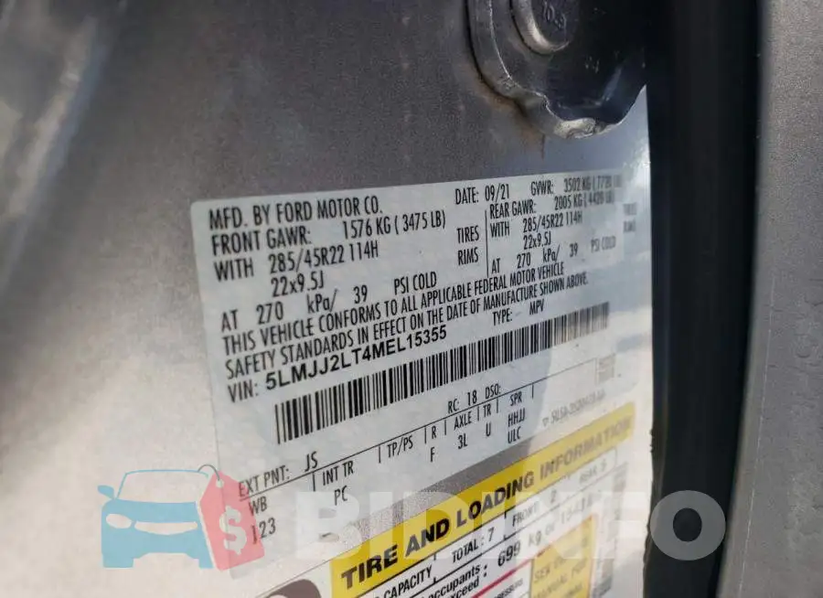 5LMJJ2LT4MEL15355 Photo# 13