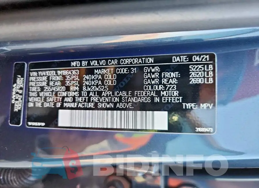 YV4102DL1M1864363 Photo# 14