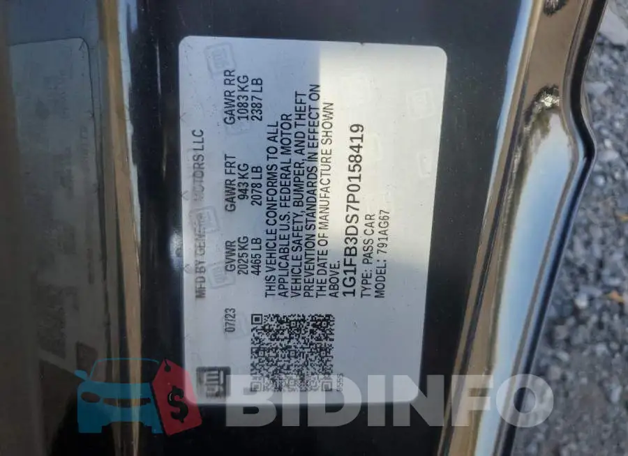 1G1FB3DS7P0158419 Photo# 12