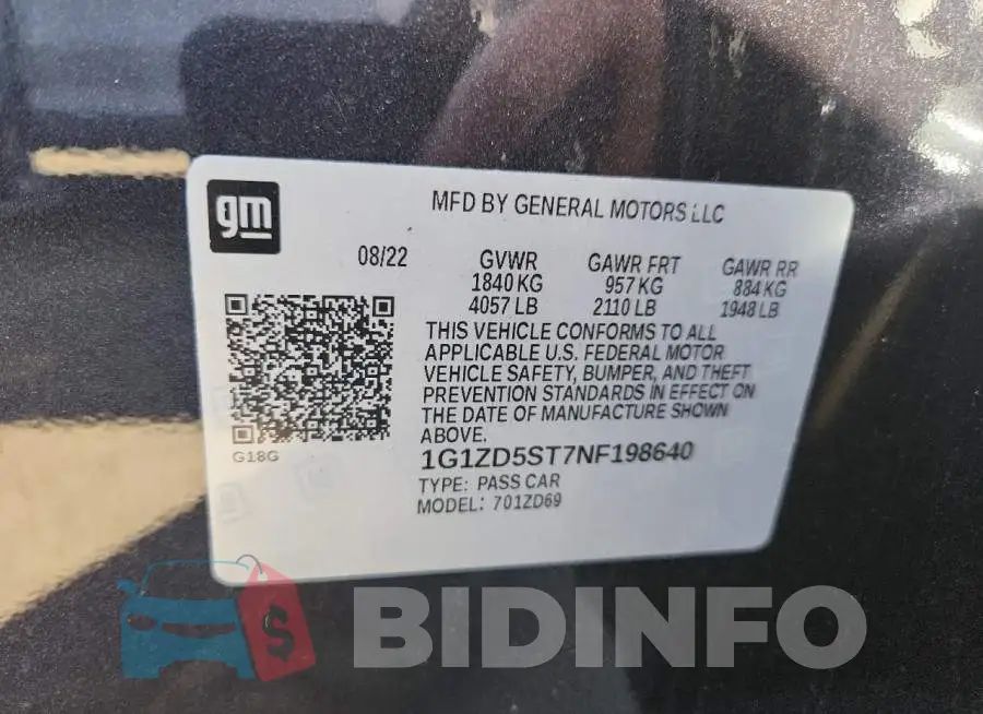 1G1ZD5ST7NF198640 Photo# 12
