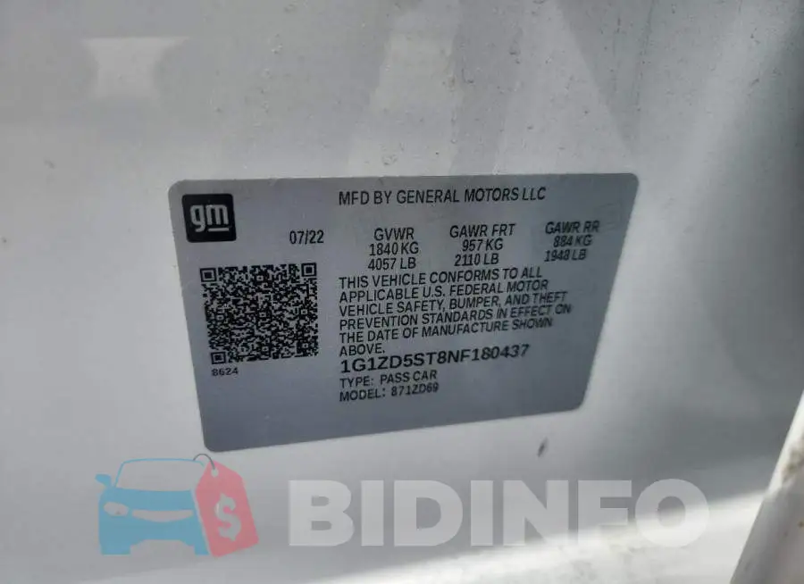 1G1ZD5ST8NF180437 Photo# 12