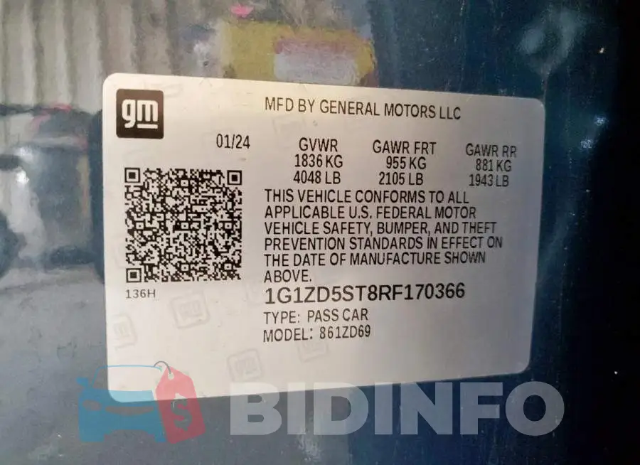 1G1ZD5ST8RF170366 Photo# 13