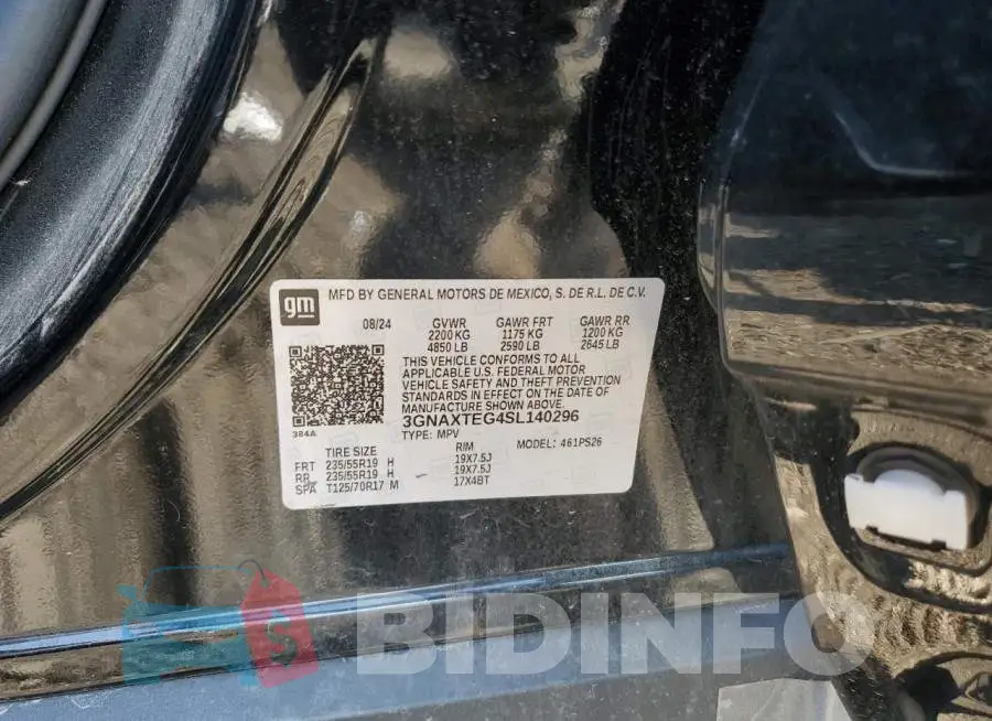 3GNAXTEG4SL140296 Photo# 13
