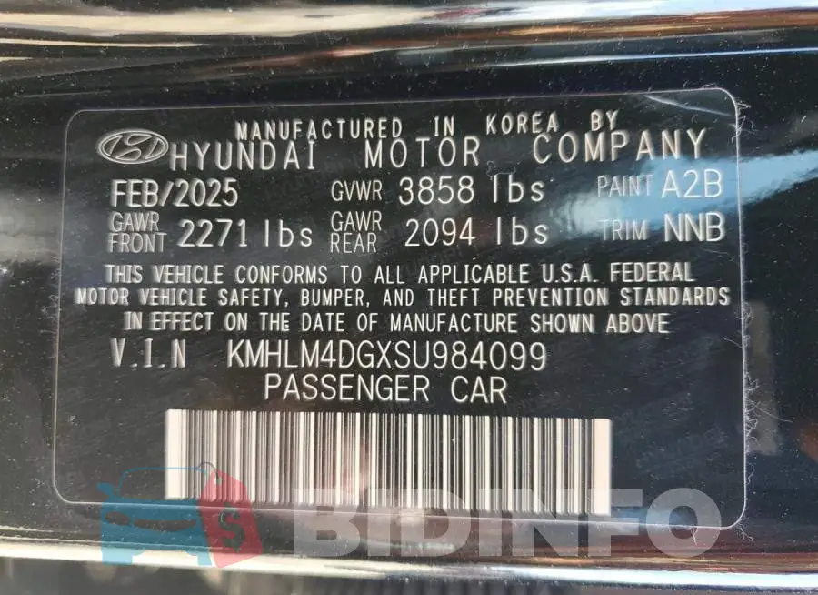 KMHLM4DGXSU984099 Photo# 13