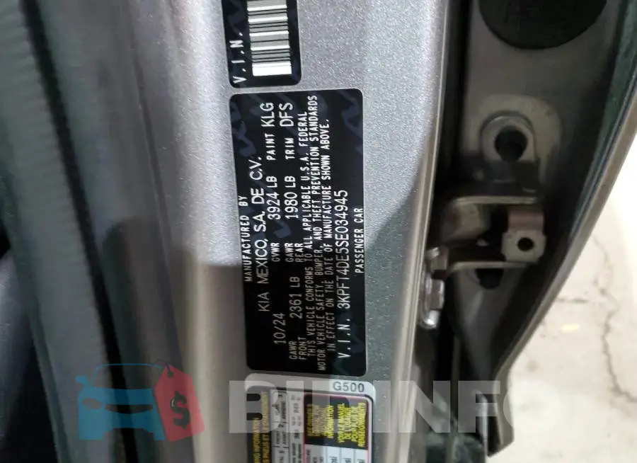 3KPFT4DE5SE034945 Photo# 12