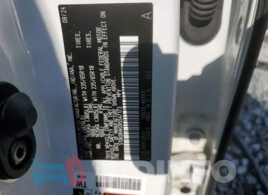 5TDKDRAH2RS547173 Photo# 13