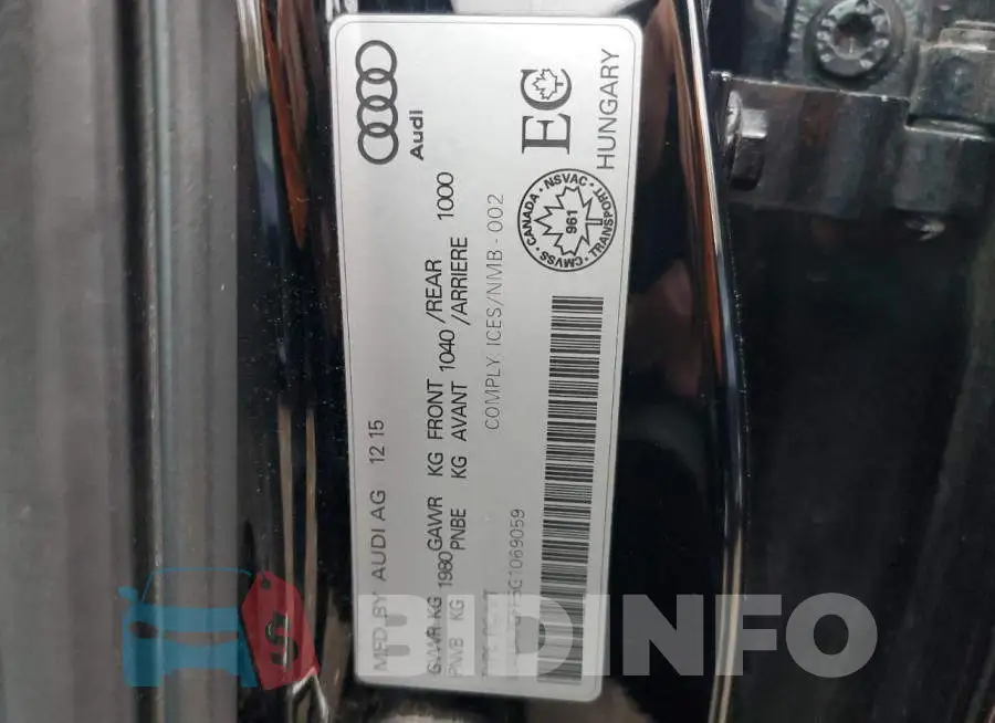 WAUA7GFF5G1069059 Photo# 12