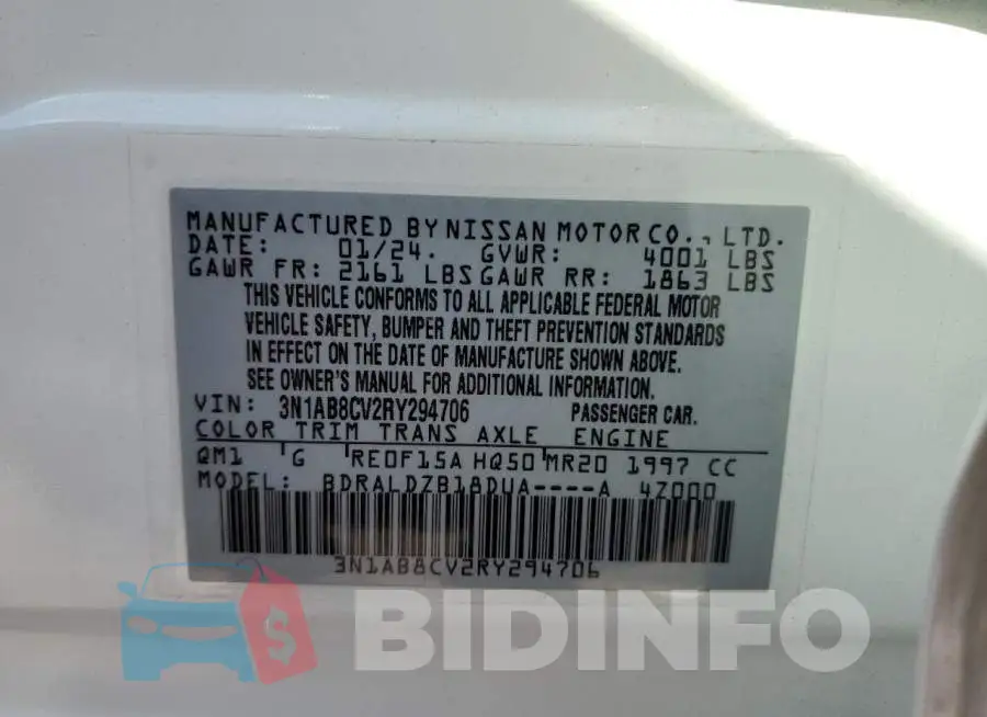 3N1AB8CV2RY294706 Photo# 12