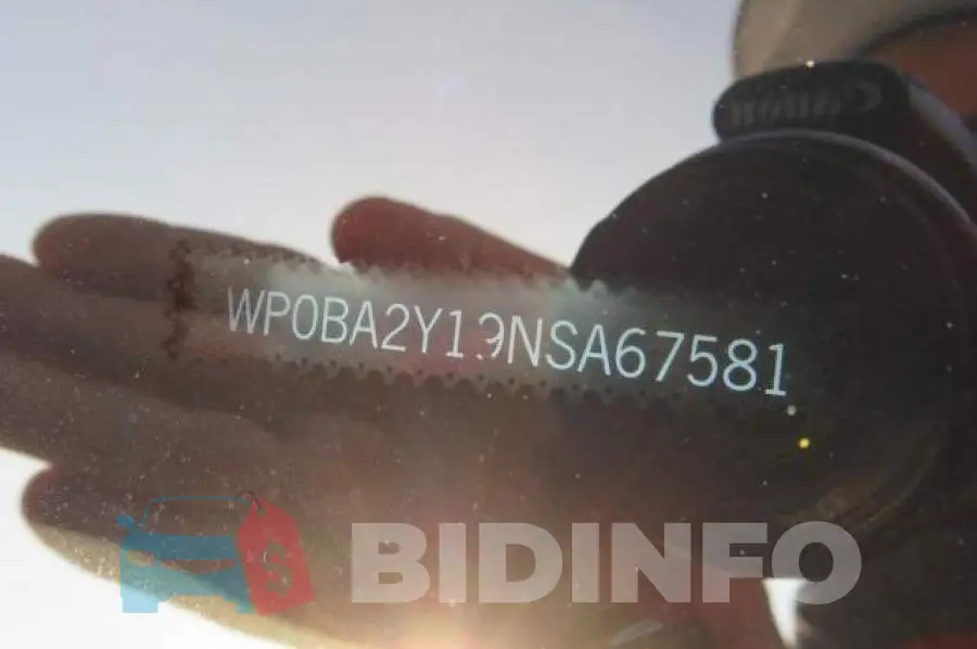 WP0BA2Y19NSA67581 Photo# 10