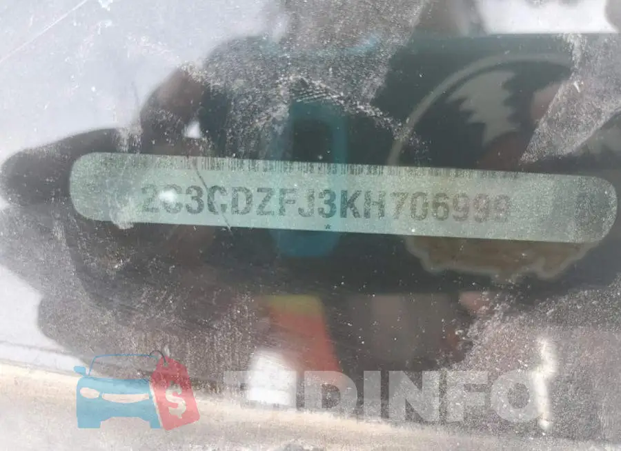 2C3CDZFJ3KH706999 Photo# 12
