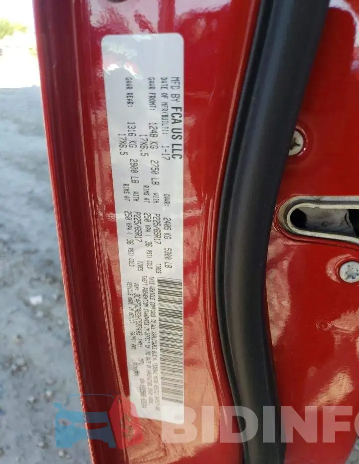 3C4PDCAB2HT587403 Photo# 13