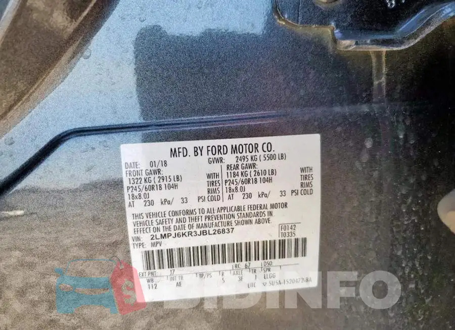 2LMPJ6KR3JBL26837 Photo# 13