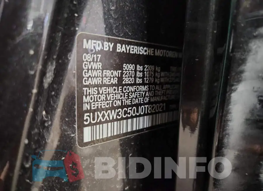 5UXXW3C50J0T82021 Photo# 14