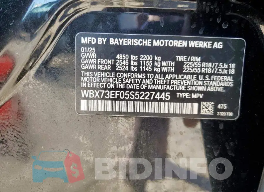 WBX73EF05S5227445 Photo# 13