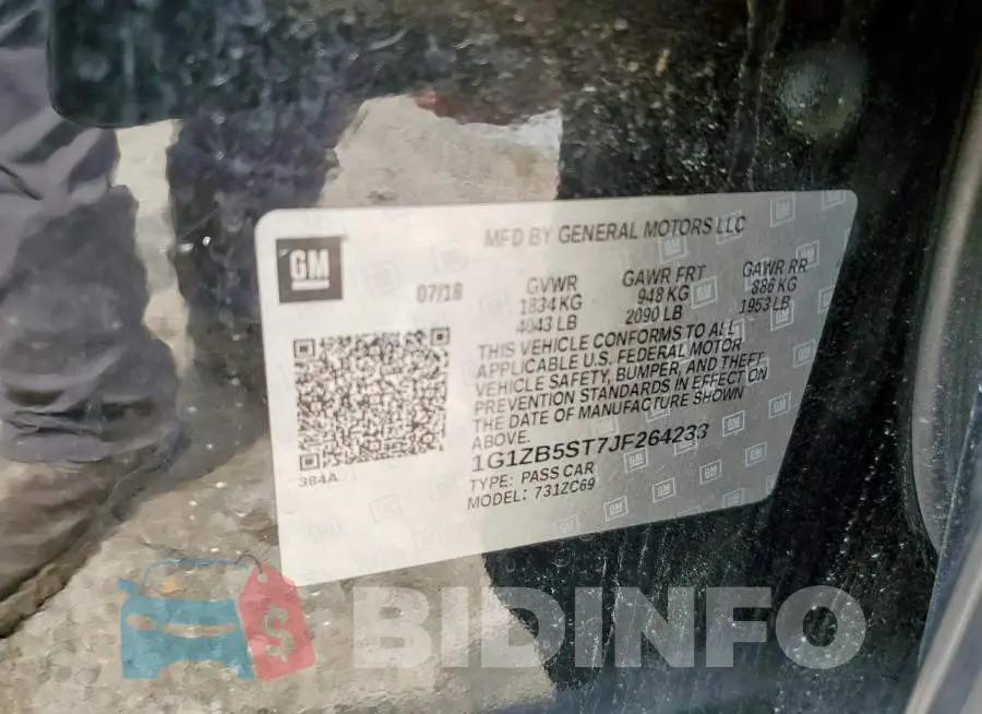 1G1ZB5ST7JF264233 Photo# 12