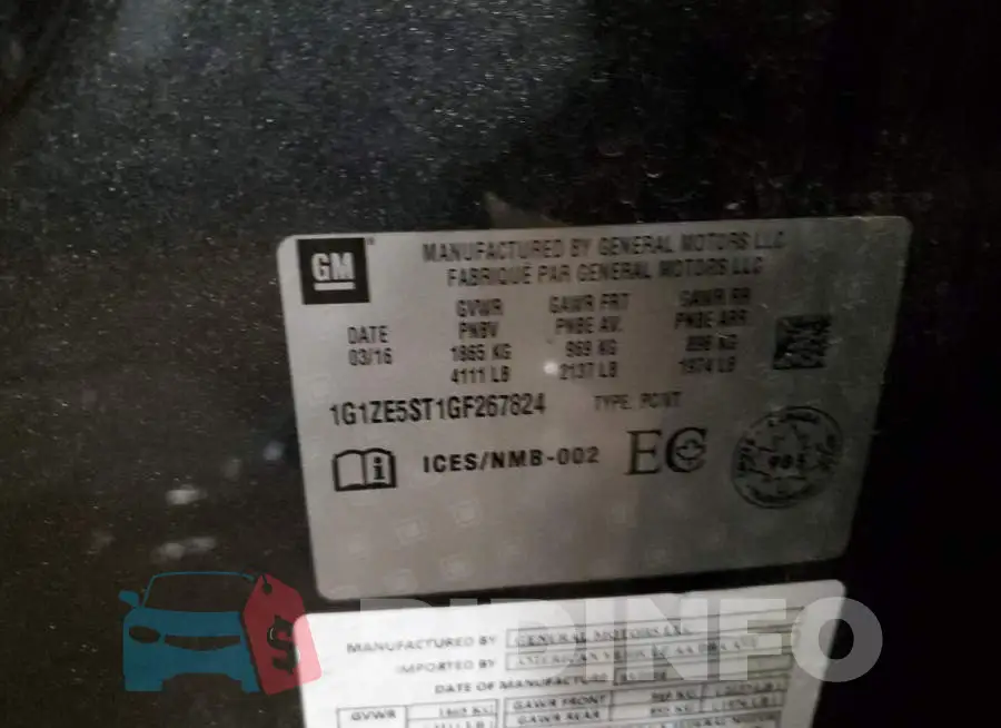 1G1ZE5ST1GF267824 Photo# 12