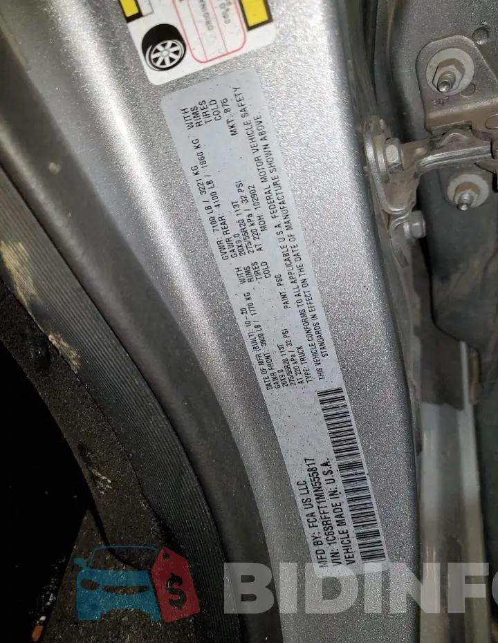 1C6SRFFT1MN555817 Photo# 12