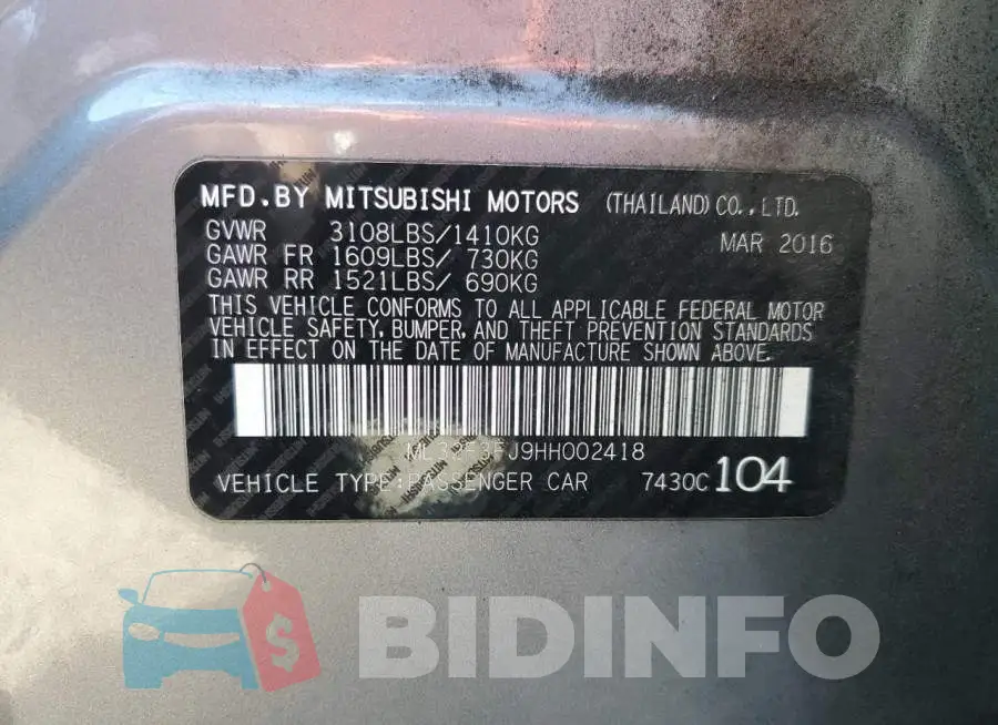 ML32F3FJ9HH002418 Photo# 12