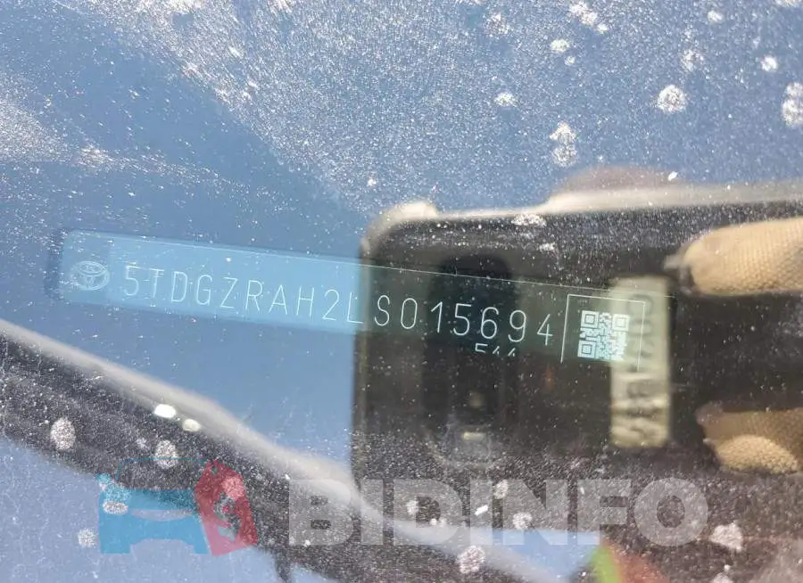 5TDGZRAH2LS015694 Photo# 13