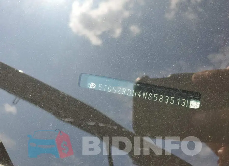 5TDGZRBH4NS583513 Photo# 13