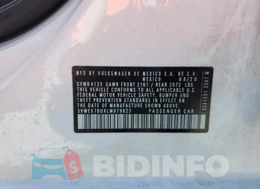 3VWE57BUXLM079823 Photo# 12