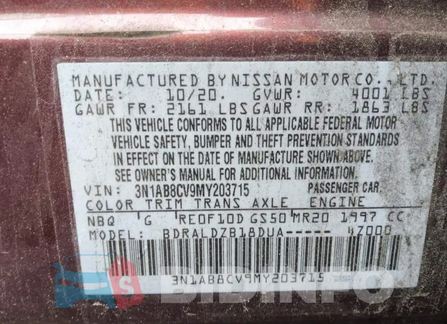 3N1AB8CV9MY203715 Photo# 12