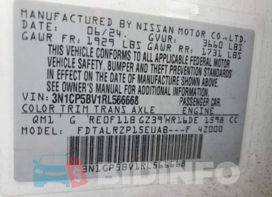 3N1CP5BV1RL566668 Photo# 12
