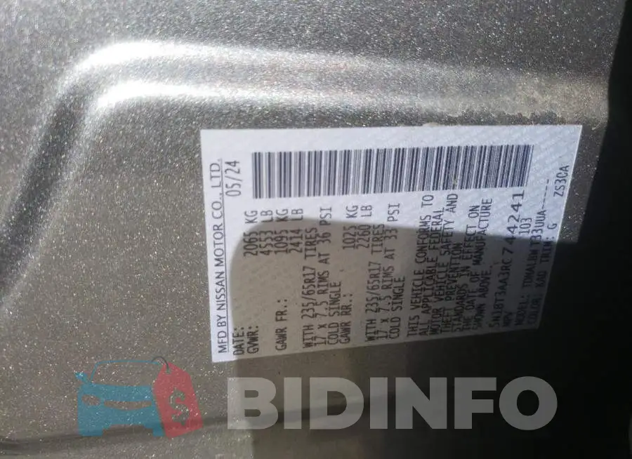 5N1BT3AA3RC744241 Photo# 14
