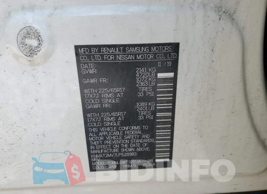 KNMAT2MV7LP528983 Photo# 13