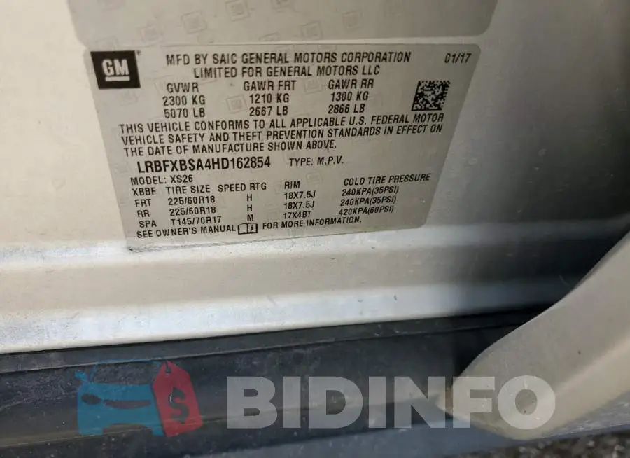 LRBFXBSA4HD162854 Photo# 12