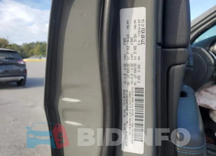 1C4RJFAG4KC750392 Photo# 13