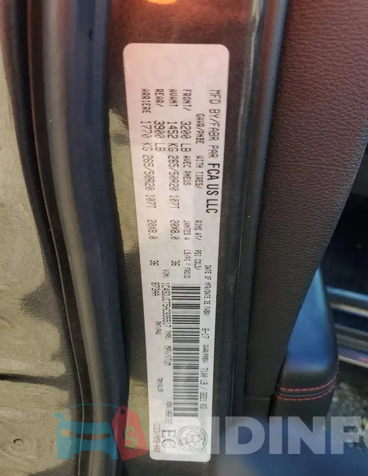 1C4SDJCT5HC935517 Photo# 13