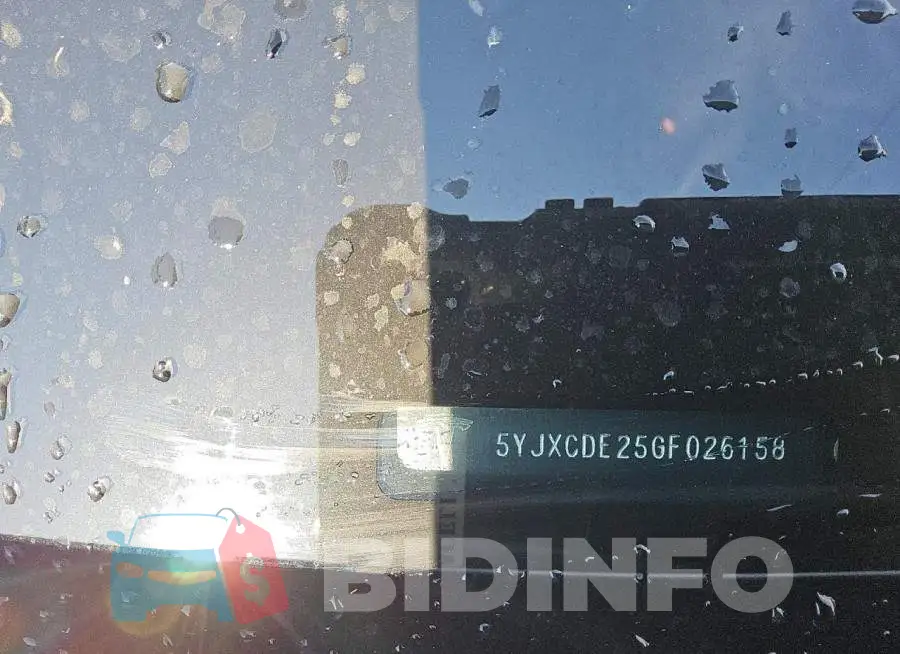 5YJXCDE25GF026158 Photo# 13