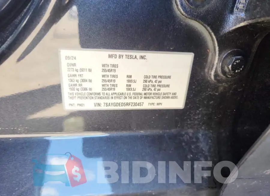 7SAYGDED5RF230457 Photo# 12