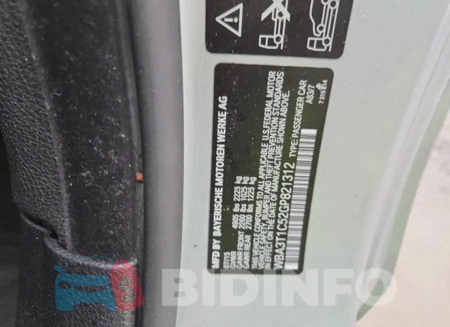 WBA3T1C52GP821312 Photo# 12