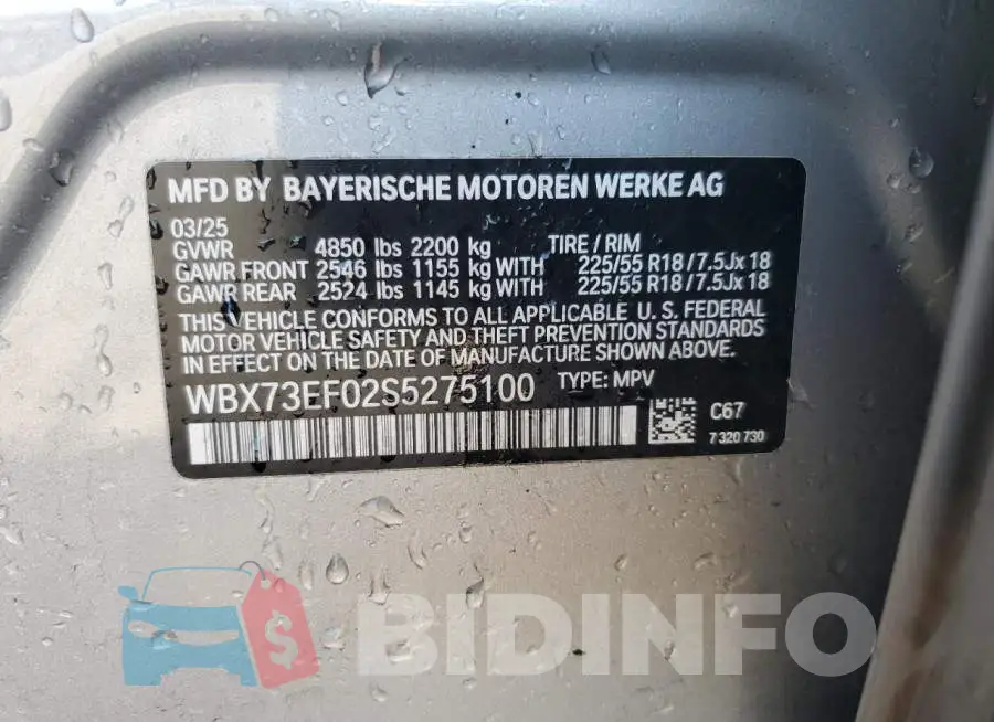 WBX73EF02S5275100 Photo# 13