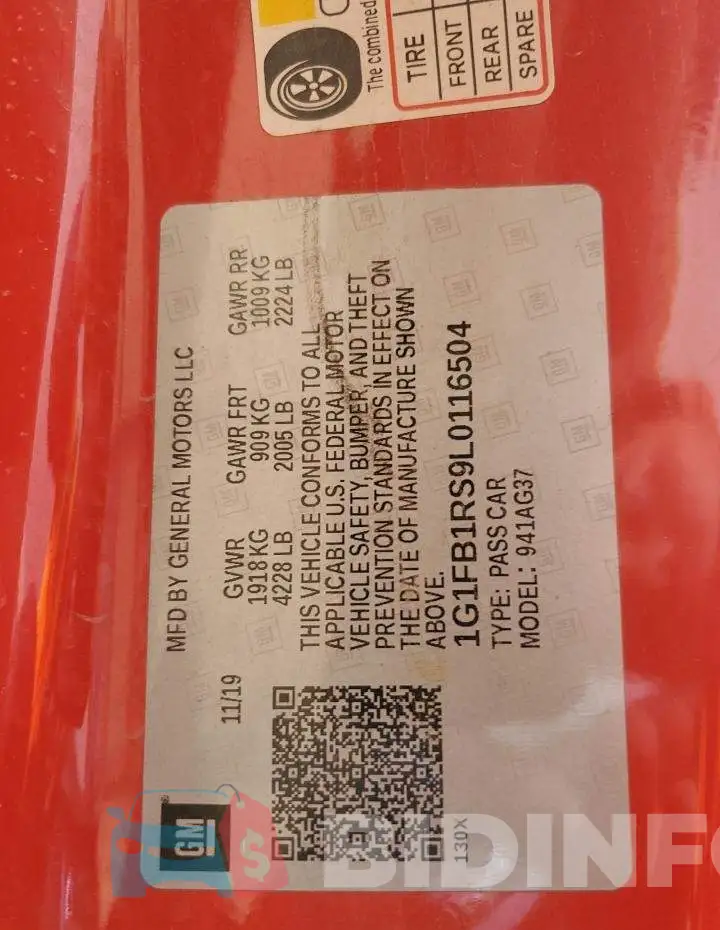 1G1FB1RS9L0116504 Photo# 13