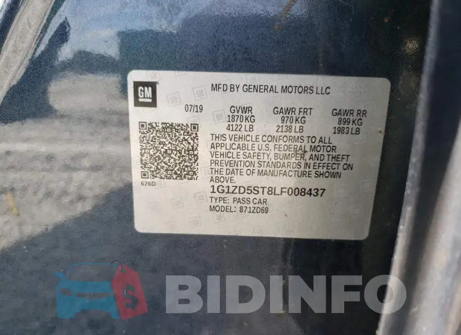1G1ZD5ST8LF008437 Photo# 12