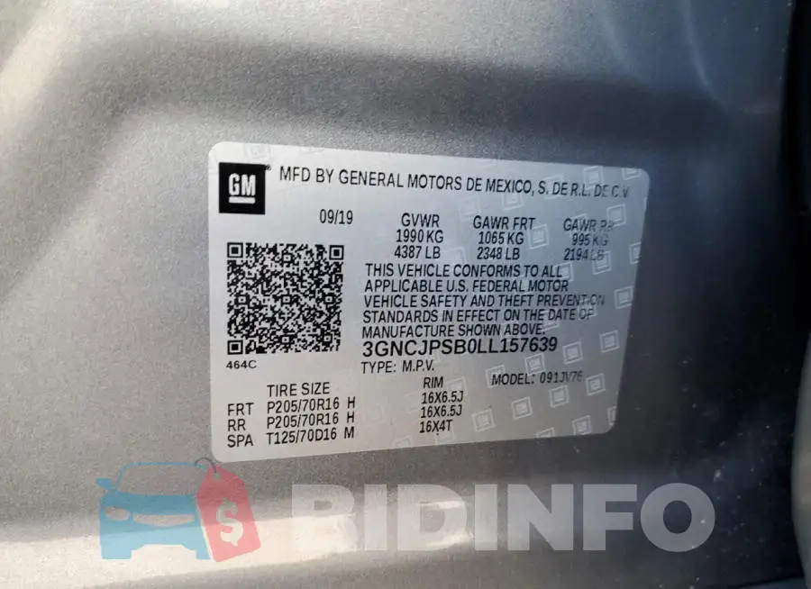 3GNCJPSB0LL157639 Photo# 12